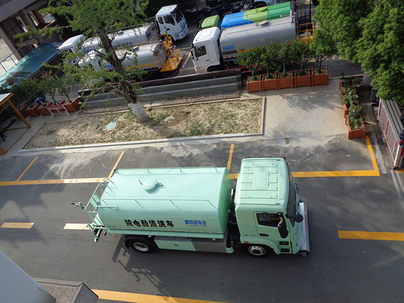 XZL5181GQXBEV型純電動(dòng)清洗車