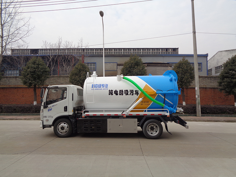 XZL5125GXWBEV型純電動(dòng)吸污車